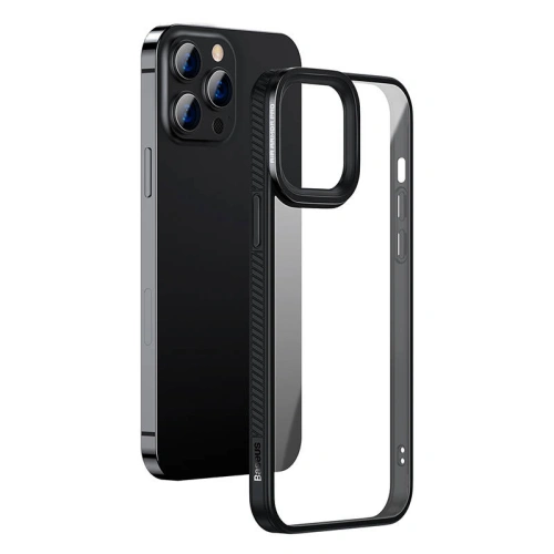 Kup Case Baseus Crystal Apple iPhone 13 Pro (schwarz) - BSU3079BLK - {ean13} - Sklep Home Screen