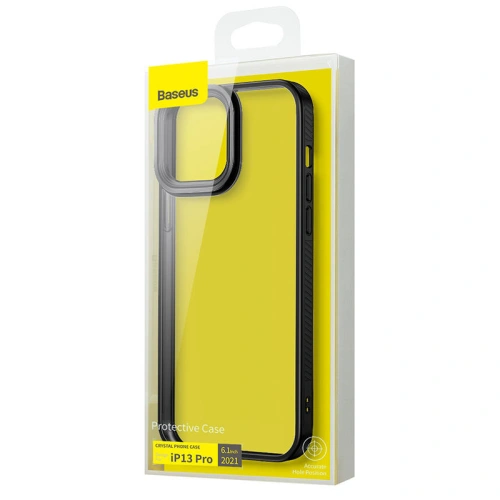 Kup Etui Baseus Crystal Apple iPhone 13 Pro (negru) - BSU3079BLK - {ean13} - Sklep Home Screen