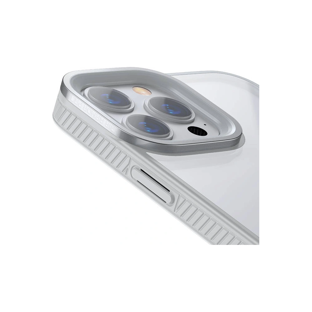 Etui Baseus Crystal Apple iPhone 13 Pro Max (szare)