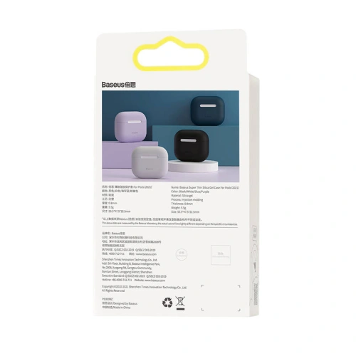 Kup Etui Baseus Superthin Apple AirPods 3 (fekete) - BSU3083BLK - {ean13} - Sklep Home Screen
