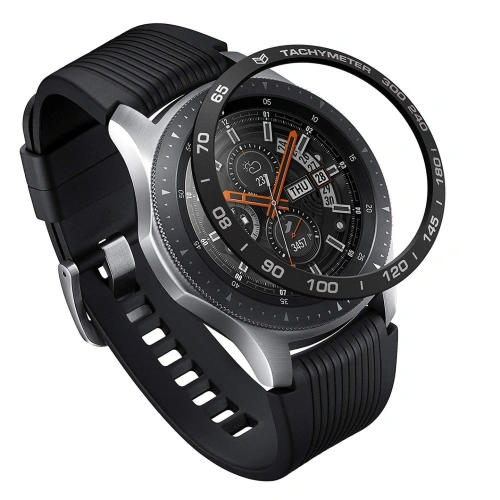 Kup Nakládka na tachymetr Ringke Samsung Galaxy Gear S3/Watch 46mm hliníková černá GW-46-07 - RGK849ABLK - {ean13} - Sklep Home Screen