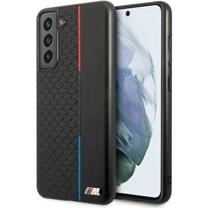 Kup Etui BMW BMHCS21FETRTBK Samsung Galaxy S21 FE negru/black hardcase M Collection Triangles - BMW268BLK - {ean13} - Sklep Home Screen