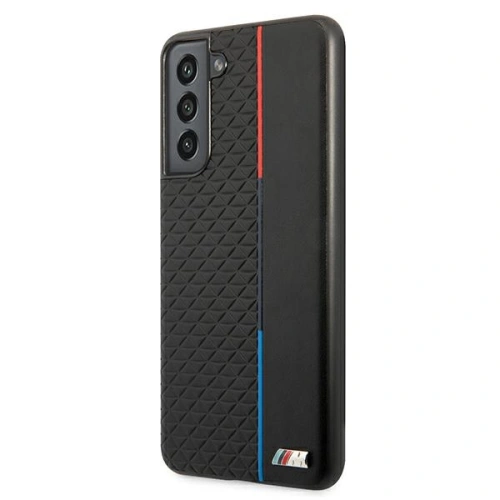 Kup Etui BMW BMHCS21FETRTBK Samsung Galaxy S21 FE negru/black hardcase M Collection Triangles - BMW268BLK - {ean13} - Sklep Home Screen