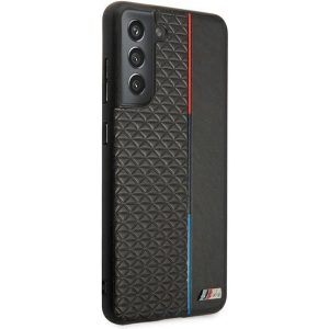 Kup Etui BMW BMHCS21FETRTBK Samsung Galaxy S21 FE czarny/black hardcase M Collection Triangles - BMW268BLK - {ean13} - Sklep Home Screen