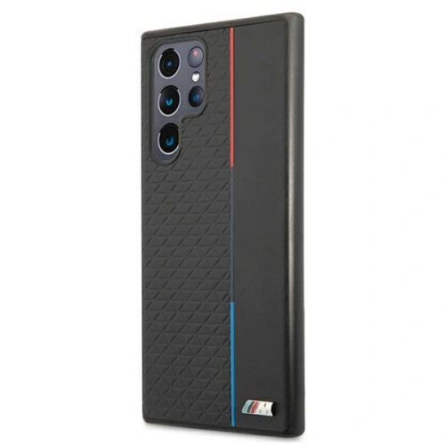Kup Etui BMW BMHCS22LTRTBK Samsung Galaxy S22 Ultra černý/black hardcase M Collection Triangles - BMW269BLK - {ean13} - Sklep Home Screen
