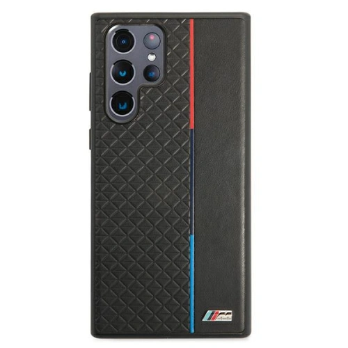 Kup Etui BMW BMHCS22LTRTBK Samsung Galaxy S22 Ultra černý/black hardcase M Collection Triangles - BMW269BLK - {ean13} - Sklep Home Screen
