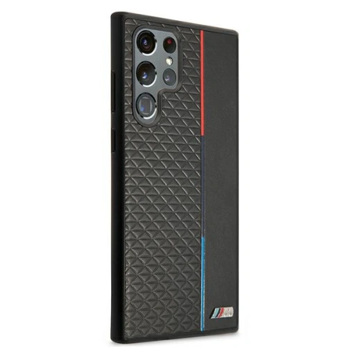 Kup Etui BMW BMHCS22LTRTBK Samsung Galaxy S22 Ultra černý/black hardcase M Collection Triangles - BMW269BLK - {ean13} - Sklep Home Screen