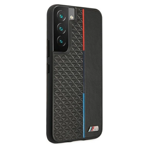 Kup Etui BMW BMHCS22STRTBK Samsung Galaxy S22 černý/black hardcase M Collection Triangles - BMW270BLK - {ean13} - Sklep Home Screen