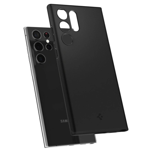 Kup Etui Spigen Thin Fit Samsung Galaxy S22 Ultra Black - SPN2082BLK - {ean13} - Sklep Home Screen