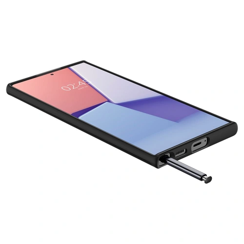 Kup Etui Spigen Thin Fit Samsung Galaxy S22 Ultra Negru - SPN2082BLK - {ean13} - Sklep Home Screen