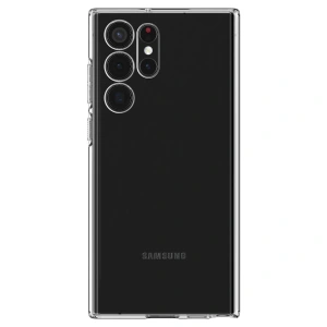 Kup Case Spigen Liquid Crystal Samsung Galaxy S22 Ultra Crystal Clear - SPN2085CL - {ean13} - Sklep Home Screen