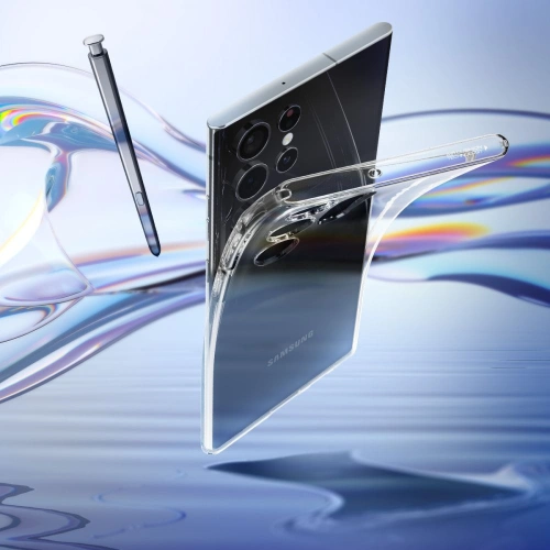 Kup Etui Spigen Liquid Crystal Samsung Galaxy S22 Ultra Crystal Clear - SPN2085CL - {ean13} - Sklep Home Screen