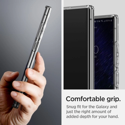 Kup Etui Spigen Liquid Crystal Samsung Galaxy S22 Ultra Crystal Clear - SPN2085CL - {ean13} - Sklep Home Screen