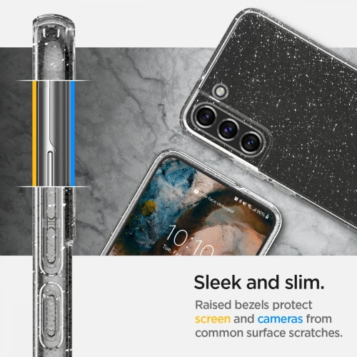 Buy Spigen Liquid Crystal Samsung Galaxy S22 Glitter Crystal - SPN2086GLT - {ean13} - Home Screen Store Europe