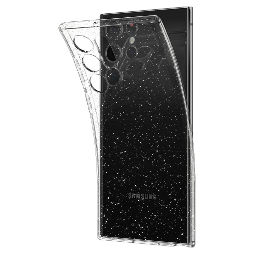 Kup Etui Spigen Liquid Crystal Samsung Galaxy S22 Ultra Glitter Crystal - SPN2087GLT - {ean13} - Sklep Home Screen