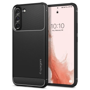 Kup Etui Spigen Rugged Armor Samsung Galaxy S22 Negru Mat - SPN2088BLK - {ean13} - Sklep Home Screen