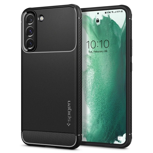 Kup Etui Spigen Rugged Armor Samsung Galaxy S22+ Plus Matt Fekete - SPN2089BLK - {ean13} - Sklep Home Screen