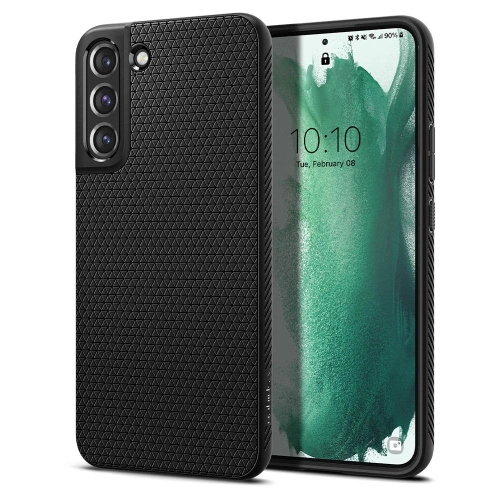 Kup Etui Spigen Liquid Air Samsung Galaxy S22+ Plus Matt Fekete - SPN2092BLK - {ean13} - Sklep Home Screen