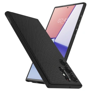 Kup Etui Spigen Liquid Air Samsung Galaxy S22 Ultra Matt Fekete - SPN2093BLK - {ean13} - Sklep Home Screen