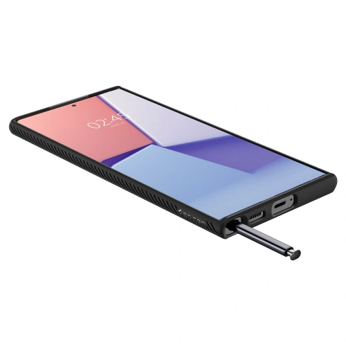 Kup Etui Spigen Liquid Air Samsung Galaxy S22 Ultra Negru Mat - SPN2093BLK - {ean13} - Sklep Home Screen