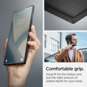 Kup Etui Spigen Liquid Air Samsung Galaxy S22 Ultra Matt Fekete - SPN2093BLK - {ean13} - Sklep Home Screen