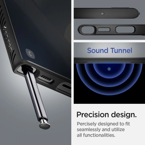 Kup Etui Spigen Liquid Air Samsung Galaxy S22 Ultra Matt Fekete - SPN2093BLK - {ean13} - Sklep Home Screen