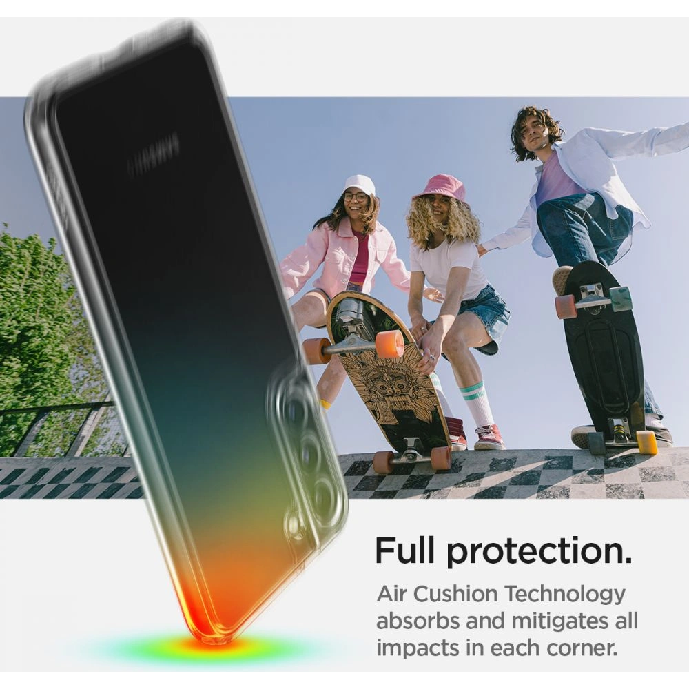 homescreen.pl - Etui Spigen Ultra Hybrid Samsung Galaxy S22 Crystal Clear