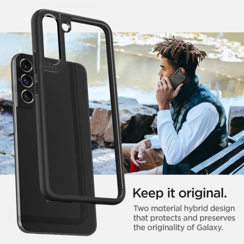 Kup Etui Spigen Ultra Hybrid Samsung Galaxy S22 Matná Černá - SPN2096BLK - {ean13} - Sklep Home Screen