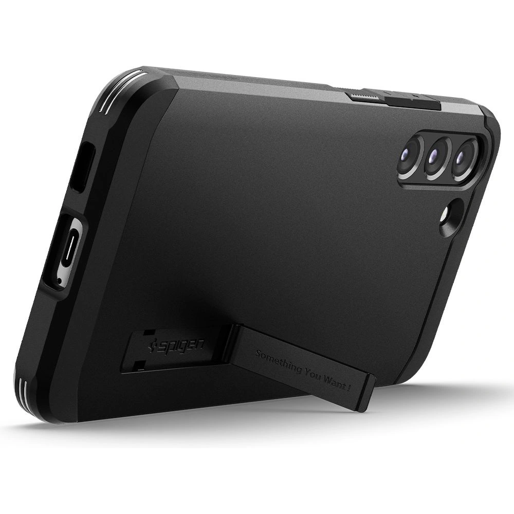homescreen.pl - Etui Spigen Tough Armor Samsung Galaxy S22+ Plus Black
