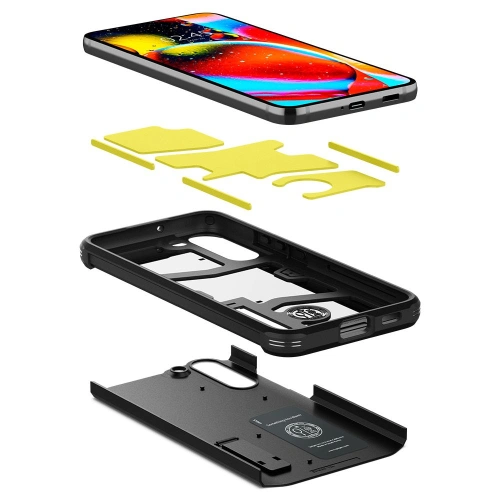 Kup Tok Spigen Tough Armor Samsung Galaxy S22+ Plus Fekete - SPN2099BLK - {ean13} - Sklep Home Screen