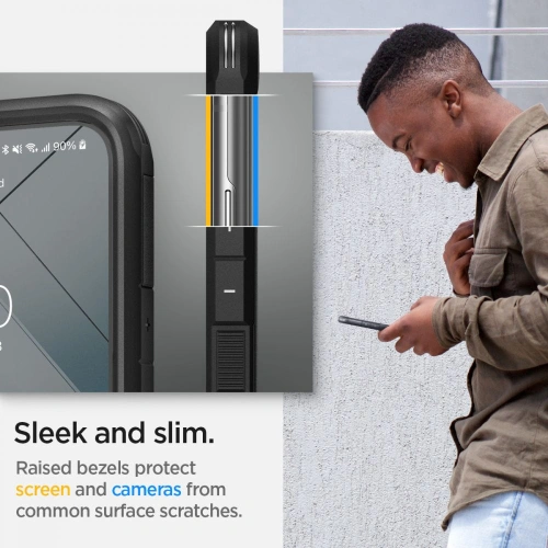 Kup Tok Spigen Tough Armor Samsung Galaxy S22+ Plus Fekete - SPN2099BLK - {ean13} - Sklep Home Screen