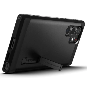 Kup Case Spigen Tough Armor Samsung Galaxy S22 Ultra Schwarz - SPN2100BLK - {ean13} - Sklep Home Screen
