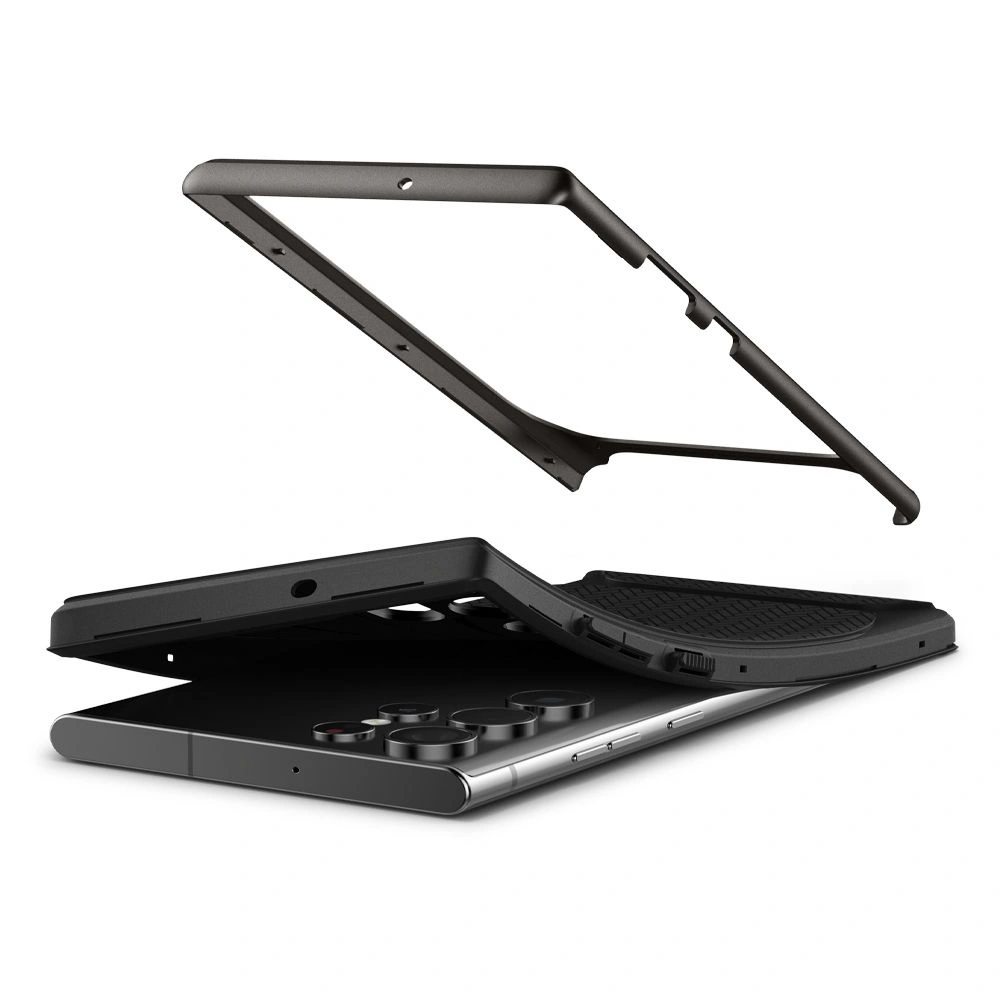 homescreen.pl - Etui Spigen Neo Hybrid Samsung Galaxy S22 Ultra Gunmetal