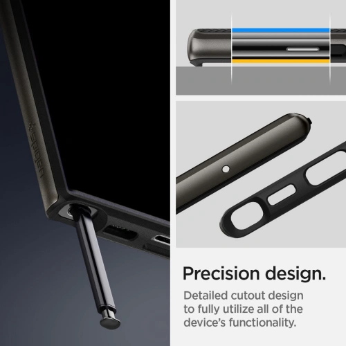 Kup Tok Spigen Neo Hybrid Samsung Galaxy S22 Ultra Gunmetal - SPN2102GNM - {ean13} - Sklep Home Screen