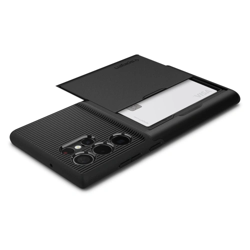 Kup Case Spigen Slim Armor CS Samsung Galaxy S22 Ultra Schwarz - SPN2103BLK - {ean13} - Sklep Home Screen