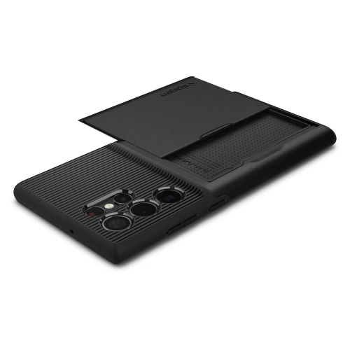 Kup Case Spigen Slim Armor CS Samsung Galaxy S22 Ultra Schwarz - SPN2103BLK - {ean13} - Sklep Home Screen