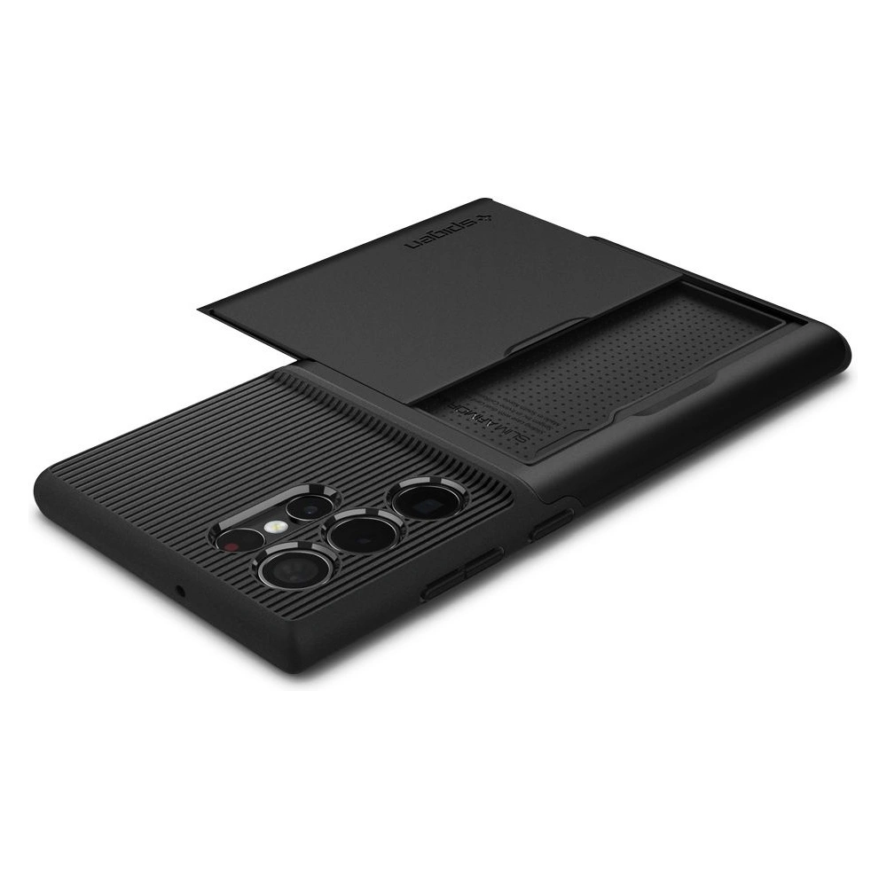 homescreen.pl - Etui Spigen Slim Armor CS Samsung Galaxy S22 Ultra Black