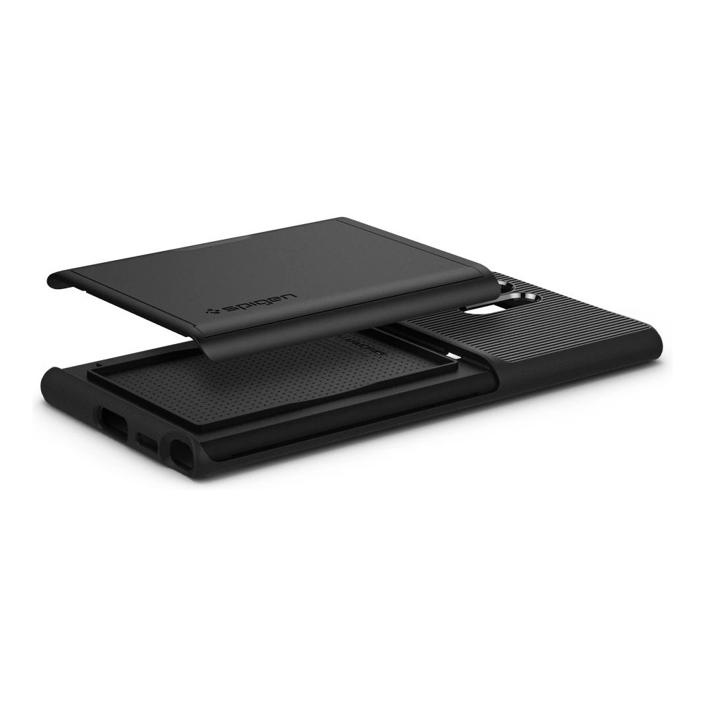 homescreen.pl - Etui Spigen Slim Armor CS Samsung Galaxy S22 Ultra Black