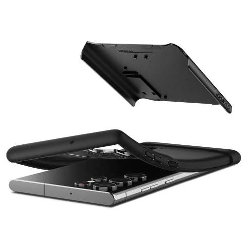 Kup Etui Spigen Slim Armor Samsung Galaxy S22 Ultra Fekete - SPN2104BLK - {ean13} - Sklep Home Screen