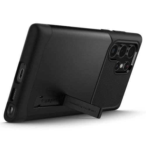 Kup Etui Spigen Slim Armor Samsung Galaxy S22 Ultra Fekete - SPN2104BLK - {ean13} - Sklep Home Screen