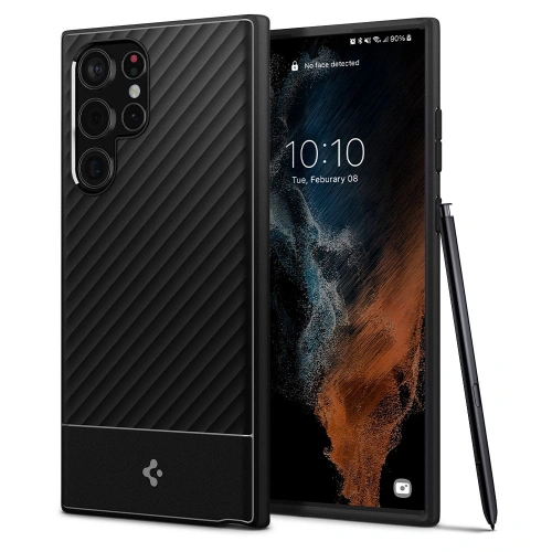 Buy Spigen Core Armor Samsung Galaxy S22 Ultra Matte Black - SPN2106BLK - {ean13} - Home Screen Store Europe