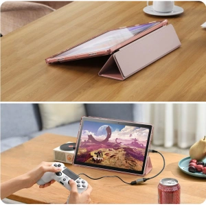 Kup Etui Infiland Rugged Crystal Samsung Galaxy Tab A8 10.5 Rose Gold - INF021RS - {ean13} - Sklep Home Screen