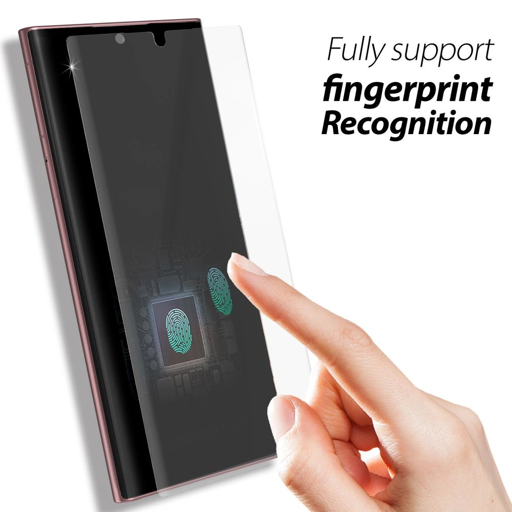 homescreen.pl - Szkło hartowane z klejem UV Whitestone Dome Glass Samsung Galaxy S22 Ultra [2 PACK]