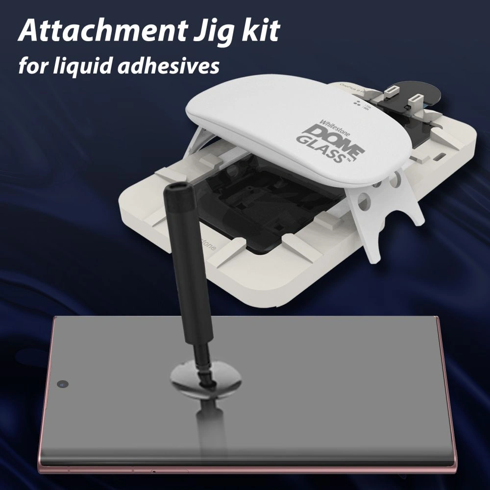 homescreen.pl - Szkło hartowane z klejem UV Whitestone Dome Glass Samsung Galaxy S22 Ultra [2 PACK]