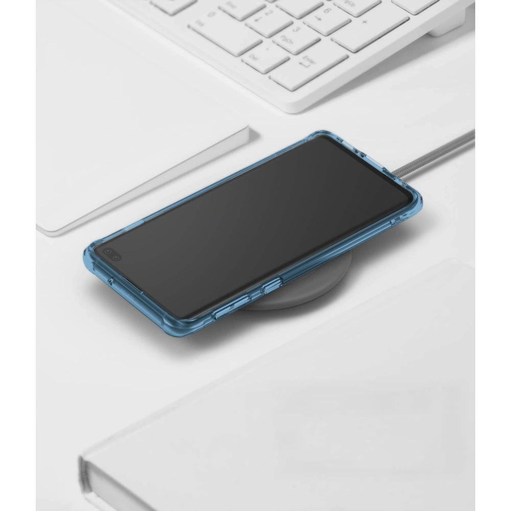 Kup Etui Ringke Fusion Samsung Galaxy S10 Plus Aqua Blue w najlepszej cenie w Home Screen