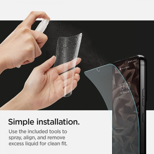 Kup Folia Spigen Neo Flex Samsung Galaxy S22 Ultra [2 PACK] - SPN2112 - {ean13} - Sklep Home Screen