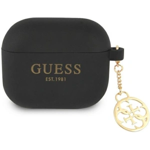 Etui Guess GUA3LSC4EK Apple AirPods 3 kryt černý/black Charm Collection