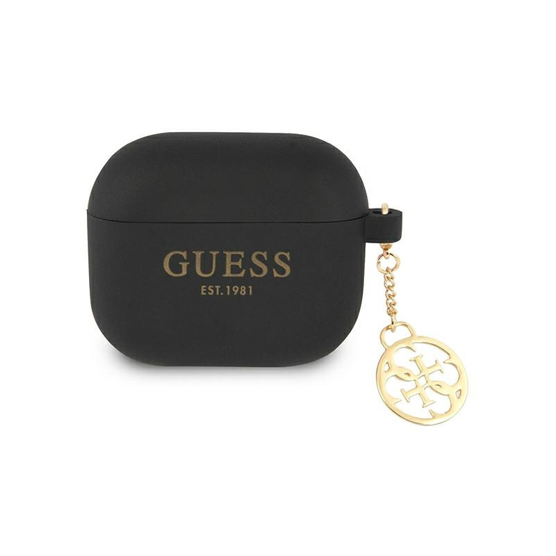 Etui Guess GUA3LSC4EK Apple AirPods 3 cover czarny/black Charm Collection