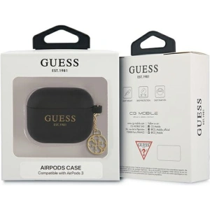 Kup Etui Guess GUA3LSC4EK Apple AirPods 3 cover czarny/black Charm Collection - GUE1573BLK - {ean13} - Sklep Home Screen