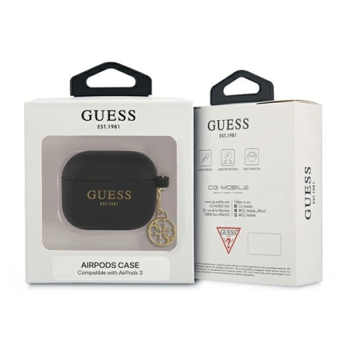 Kup Etui Guess GUA3LSC4EK Apple AirPods 3 kryt černý/black Charm Collection - GUE1573BLK - {ean13} - Sklep Home Screen